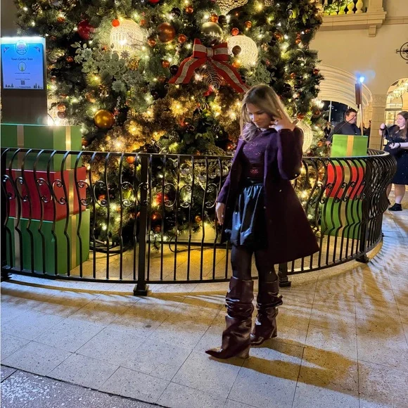 Boots Burgundy - Picture 5 of 9